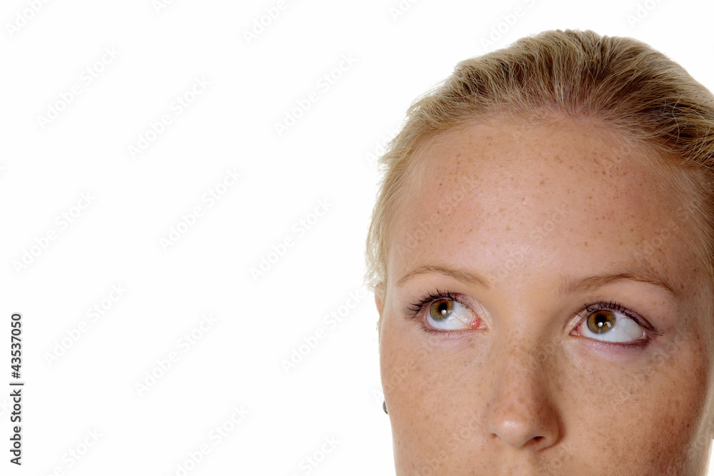 Fototapeta premium Nachdenkliche Frau