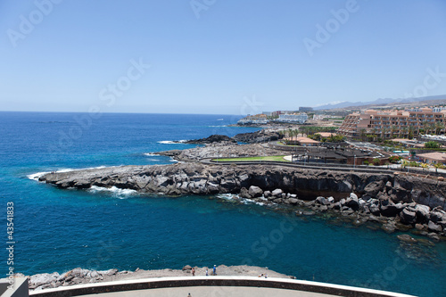 Fototapeta Naklejka Na Ścianę i Meble -  Rocky coastline of Tenerife one of the Canary Islands