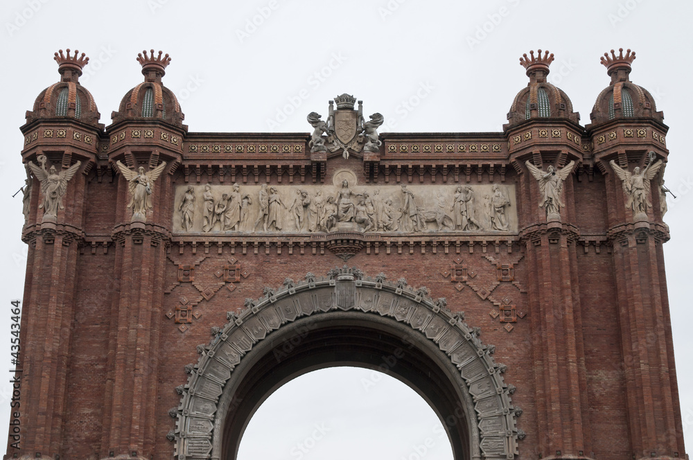 Arc de Triomf, Barcelona, Spain