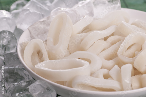 anillas de calamares congeladas