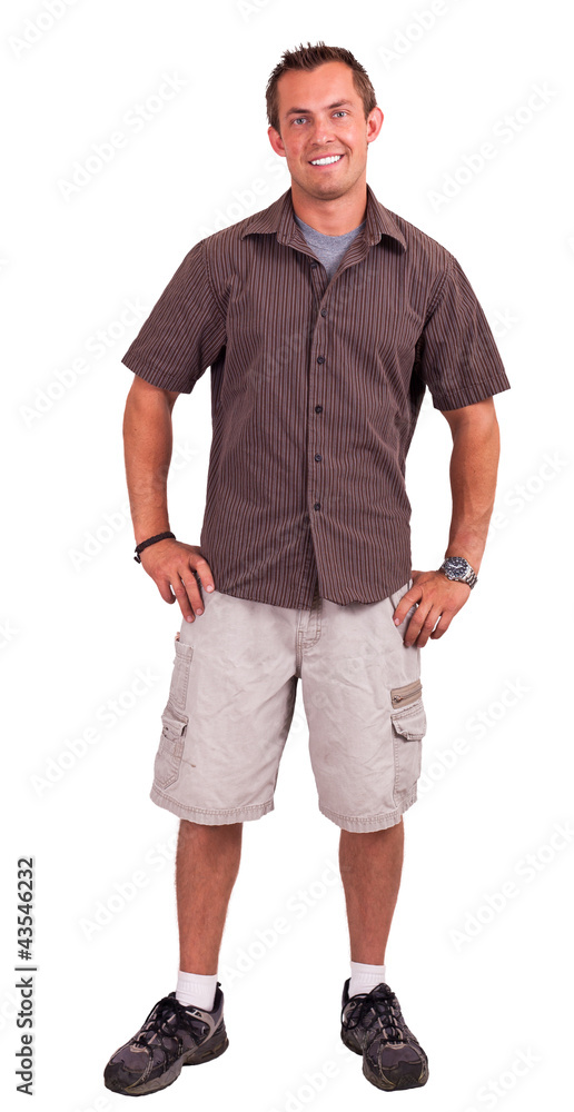 Young casual man Young casual man