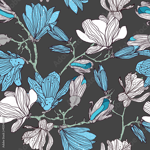 Seamless floral texture