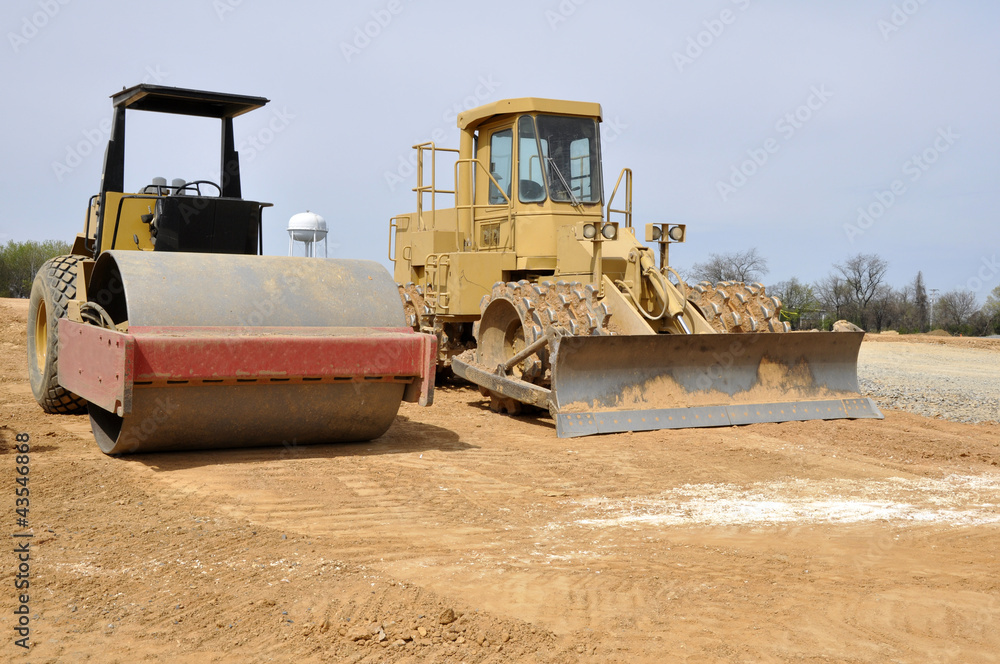 road roller and compactor