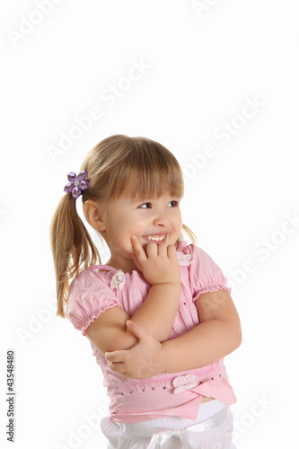 Portrait of the little girl