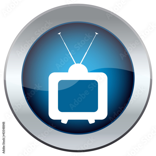 button with the image of the TV