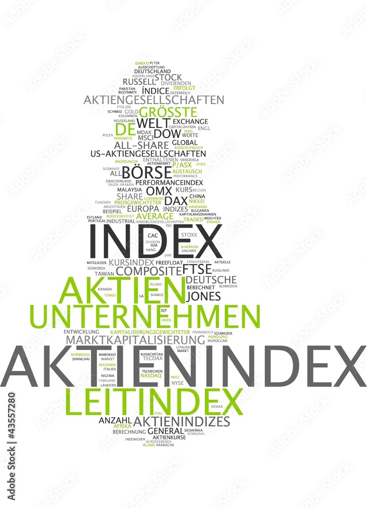 Obraz premium Aktienindex
