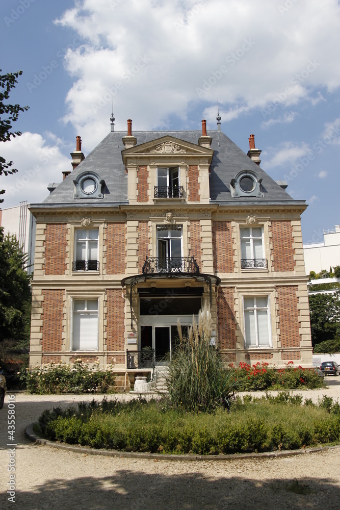 Hôtel particulier dans le quartier d'Auteuil à Paris
