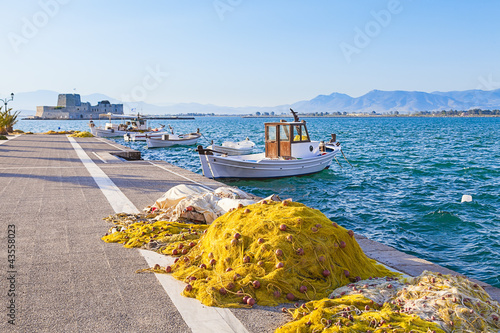 Nafplio town in Greece photo