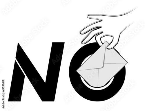 No vote message