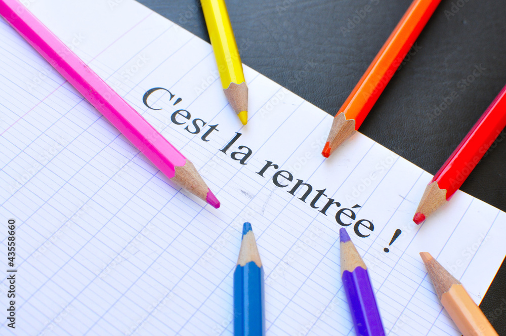 C'est la rentrée ! C'est la rentrée !
