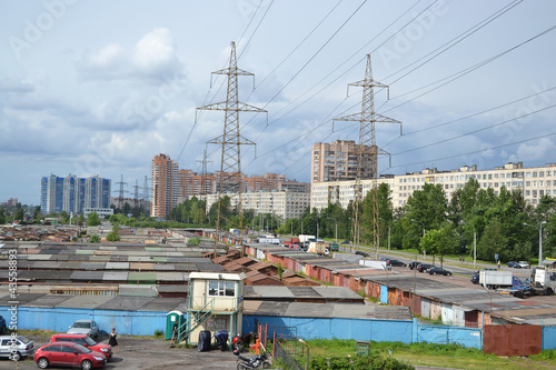 Outskirts of St.Petersburg, the area Kupchino