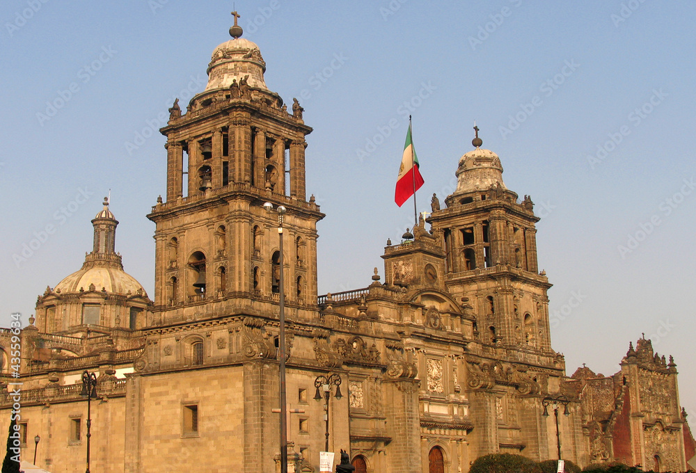 Kathedrale in Mexico City