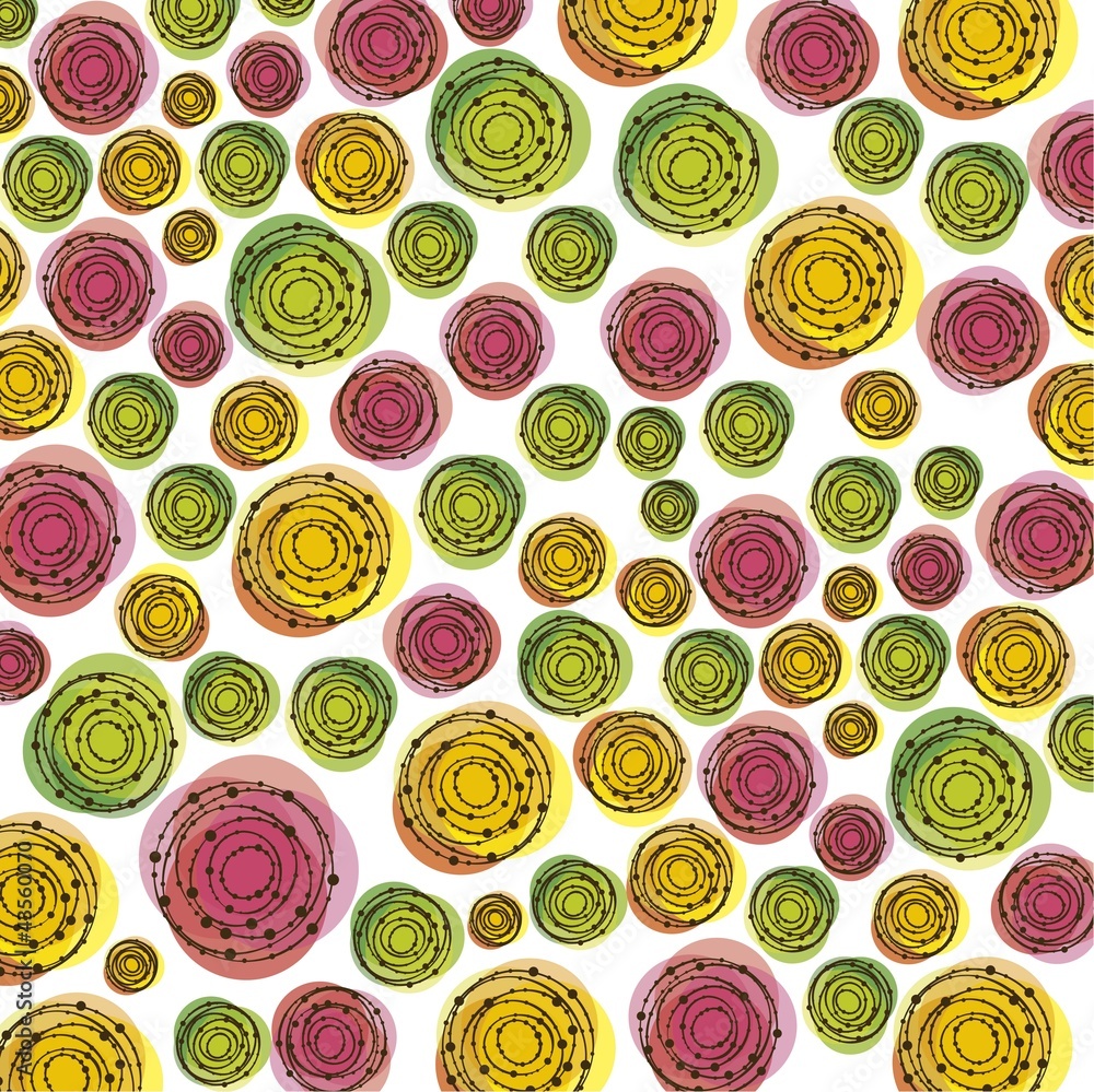 colored circles colored circles
