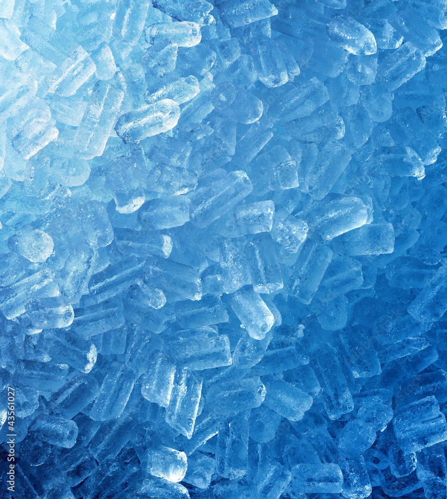 texture of ice on blue background texture of ice on blue background