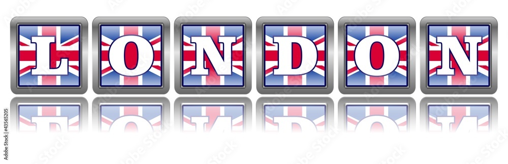 LONDON - Schild LONDON - Schild