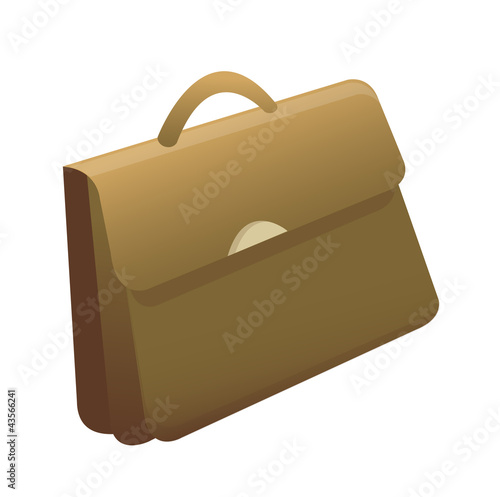 vector icon brief case