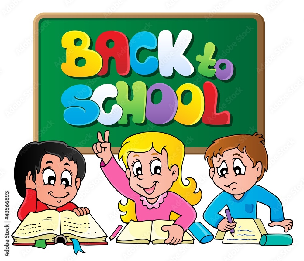 Back to school thematic image 1 Back to school thematic image 1