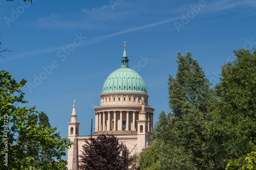 St. Nicholas Church in Potsdam, Germany photo