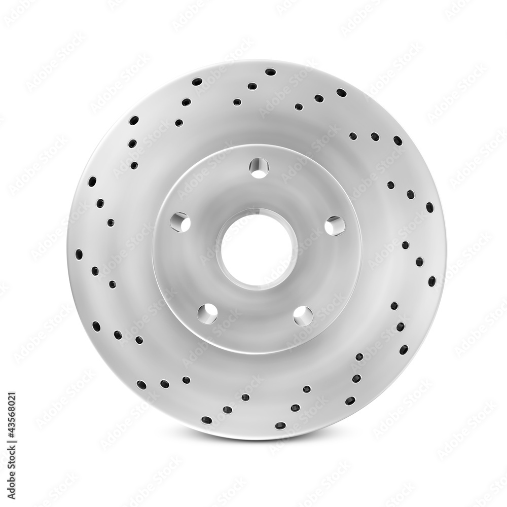 Brake Disc isolated on white background Brake Disc isolated on white background