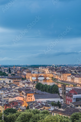 The Ponte Vecchio (Old Bridge) in Florence, Italy. © Anibal Trejo