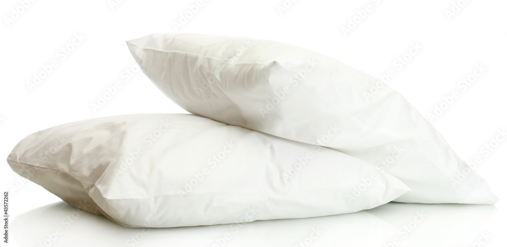 pillows isolated on white pillows isolated on white