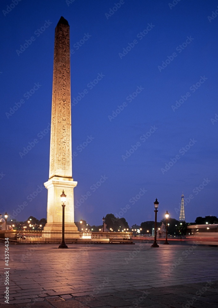 The Obelisk of Luxor, Paris, France © Arena Photo UK