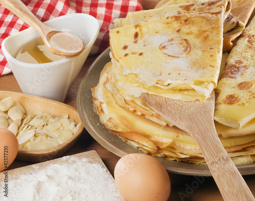 Quadro su tela La chandeleur , Crepes