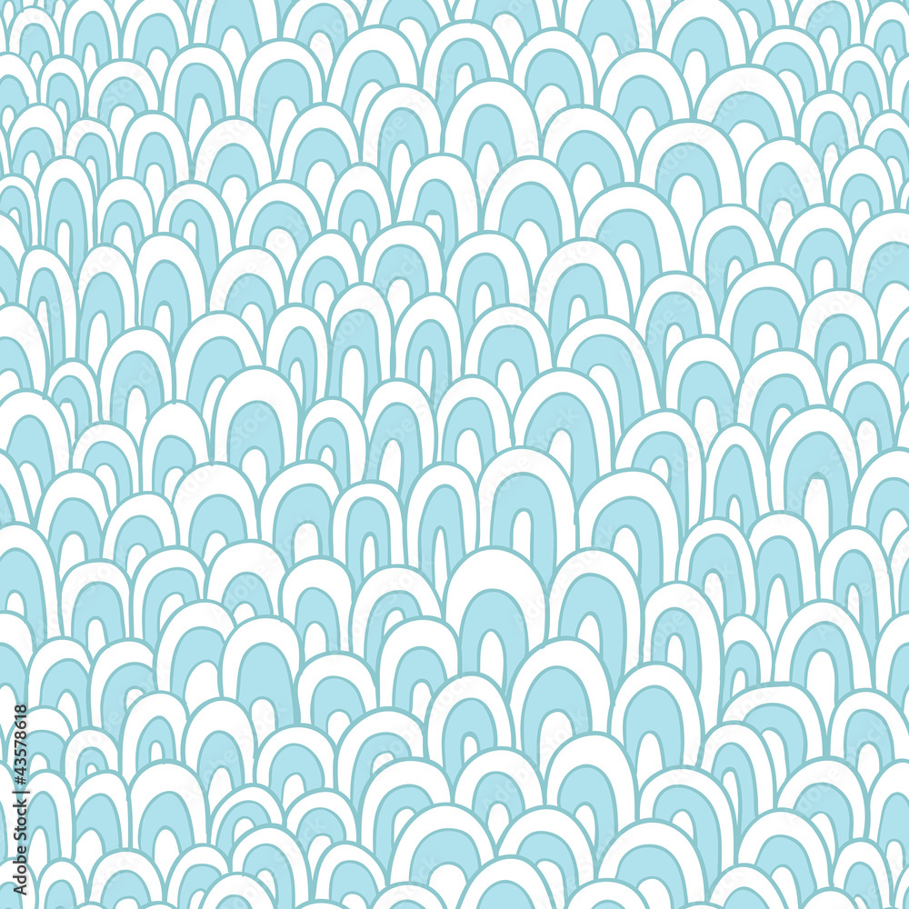 Light blue scales. Seamless pattern Light blue scales. Seamless pattern