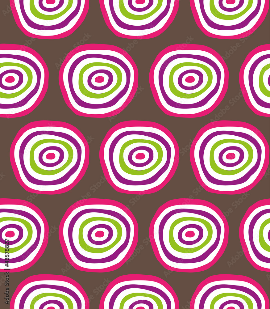 Abstract sweet pattern. Vector