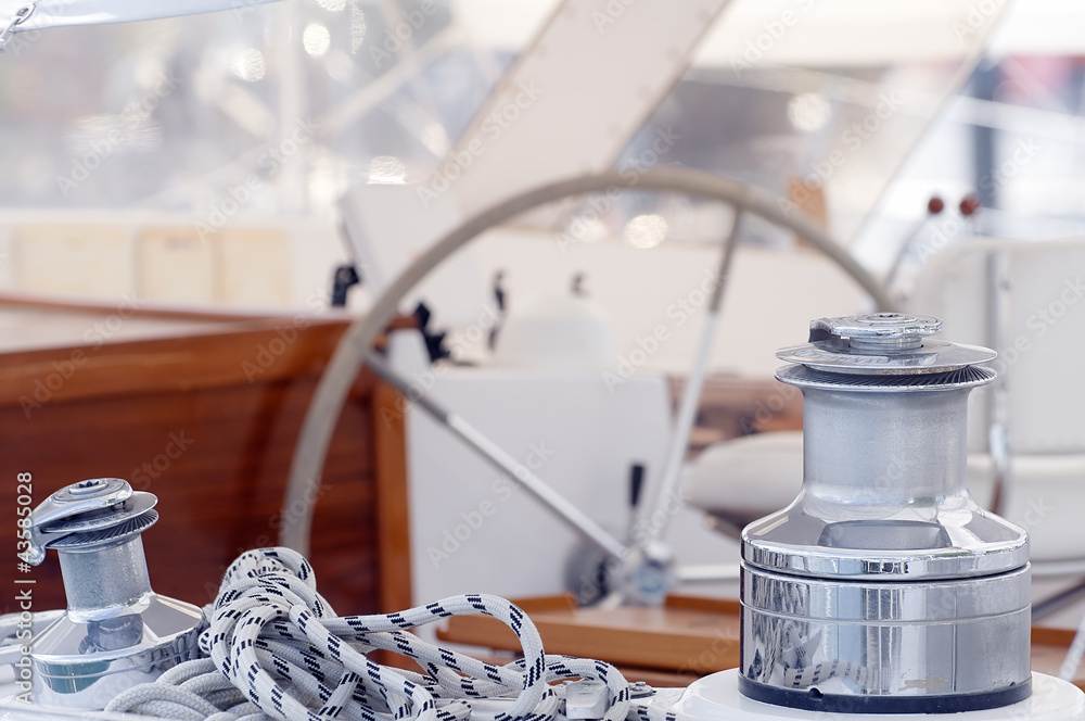 Obraz premium Barca a vela - dettaglio