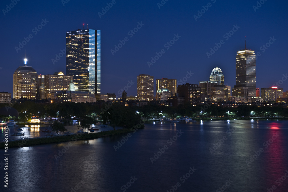Fototapeta premium Boston Skyline