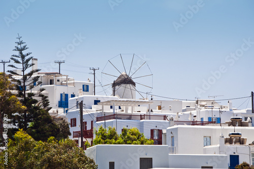 The beautiful Greek island,...