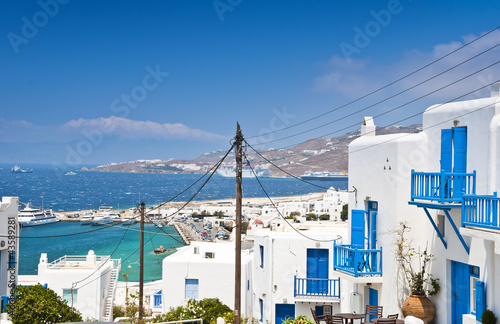 The beautiful Greek island,...