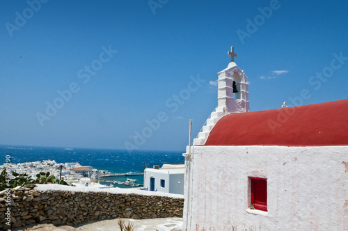 The beautiful Greek island,...
