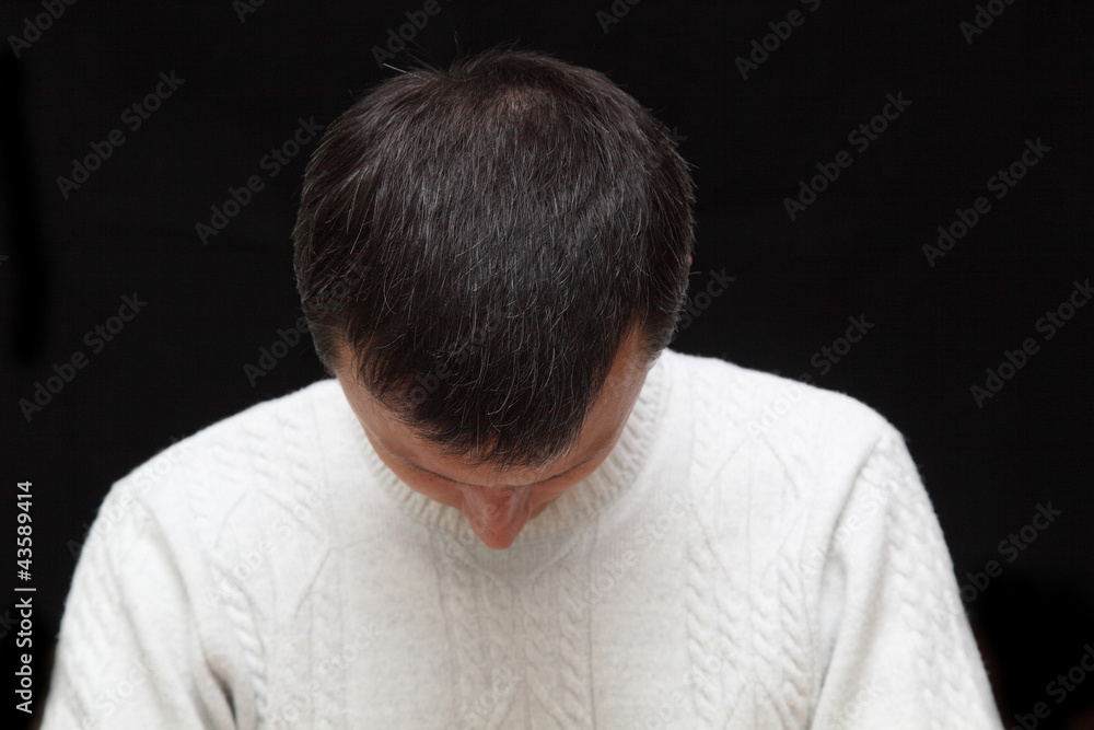 Fototapeta premium gray hair