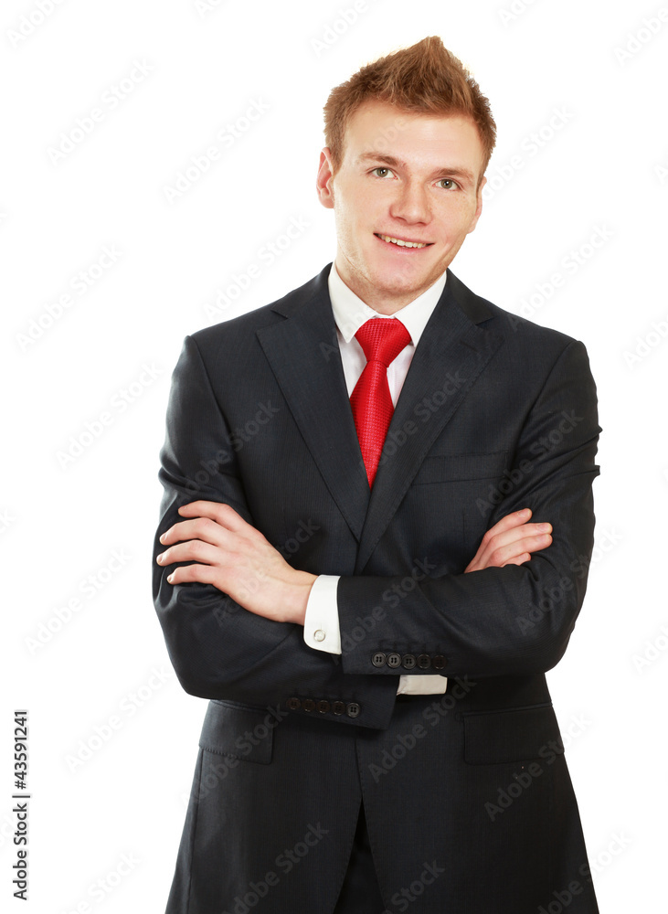 Portrait of successful business man Portrait of successful business man