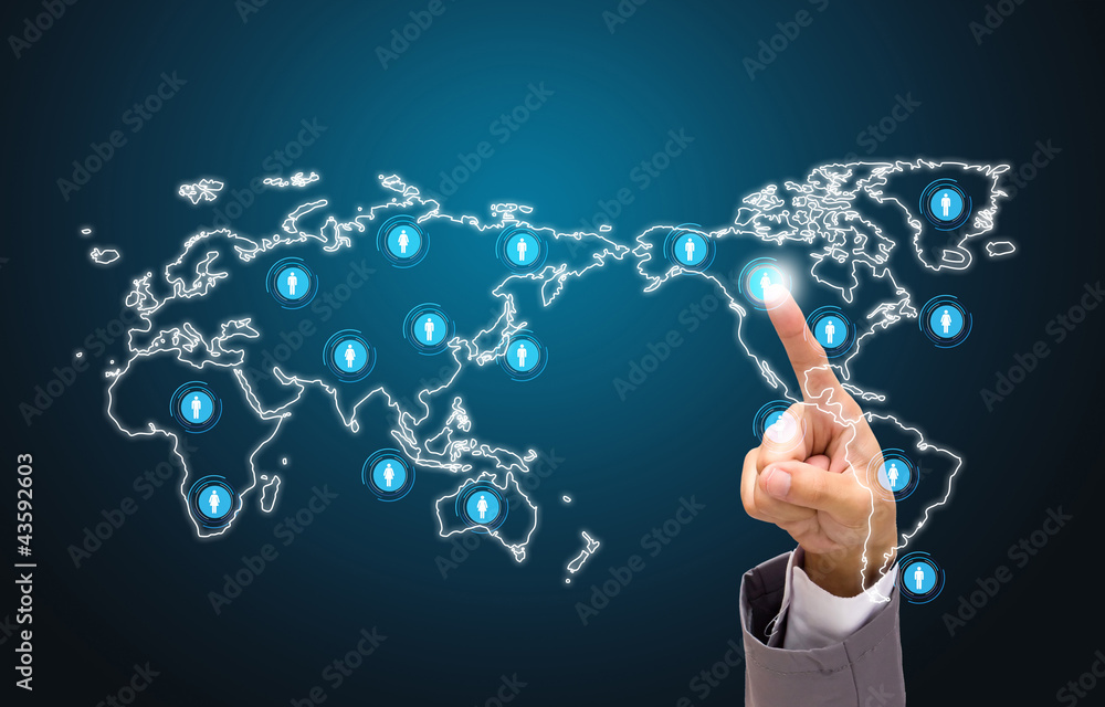 pushing to social network structure pushing to social network structure