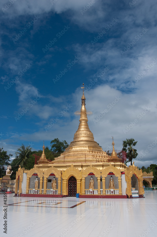 temple in the republic of the union of myanmar