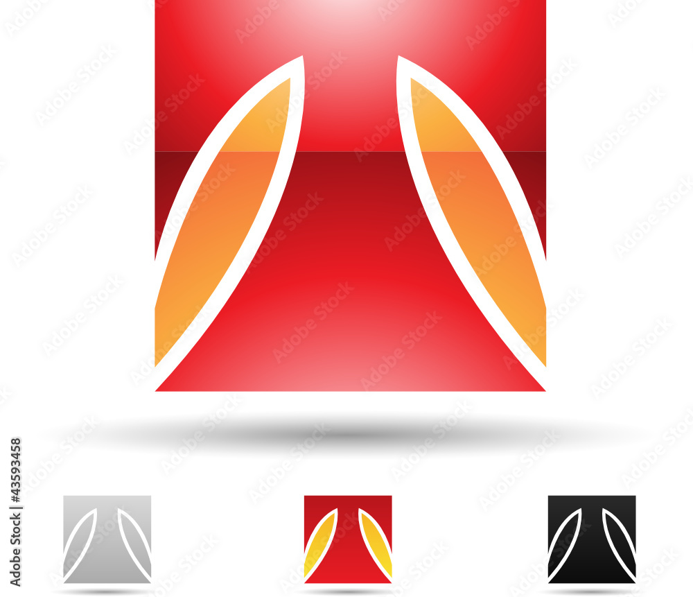 Vector illustration of abstract icons of letter T - Set 6 Vector illustration of abstract icons of letter T - Set 6
