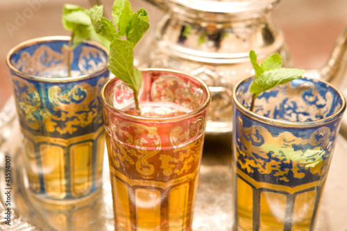 Moroccan Tea Cups #43594007