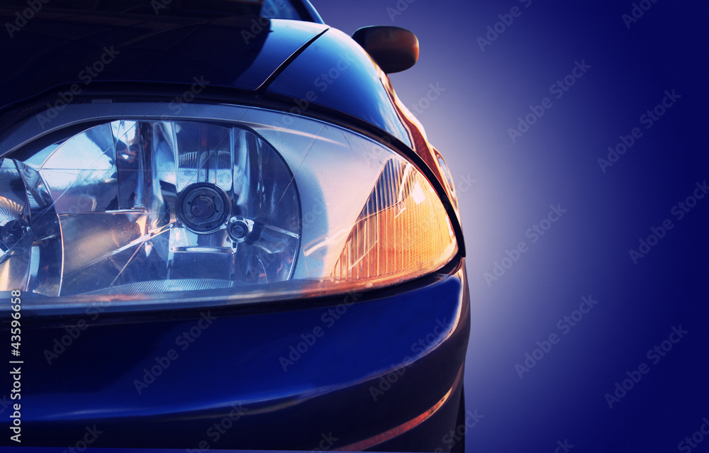 Fototapeta premium car closeup