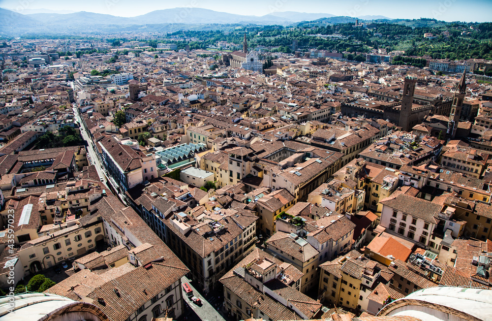 Obraz premium Florence panoramic view