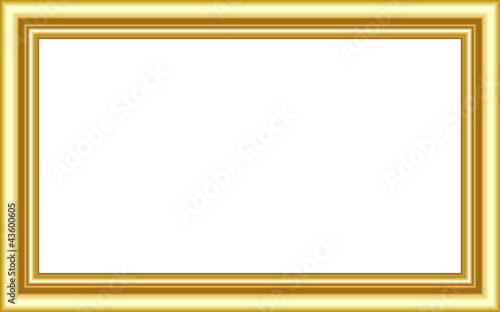 Gold frame