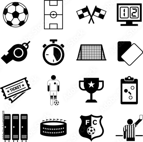 Soccer icons