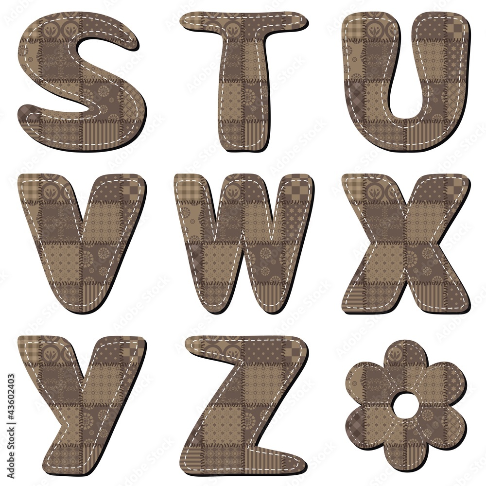patchwork scrapbook alphabet part 3 patchwork scrapbook alphabet part 3