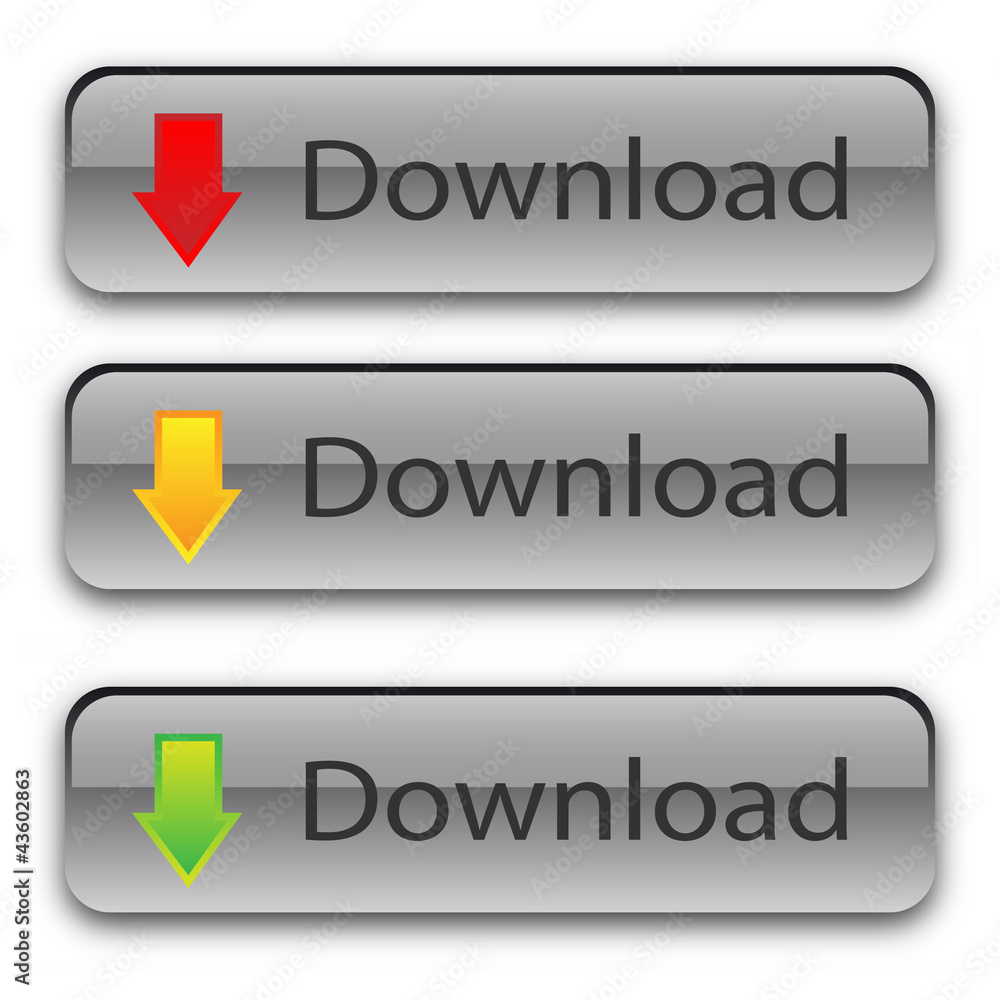 Vector Download button Vector Download button