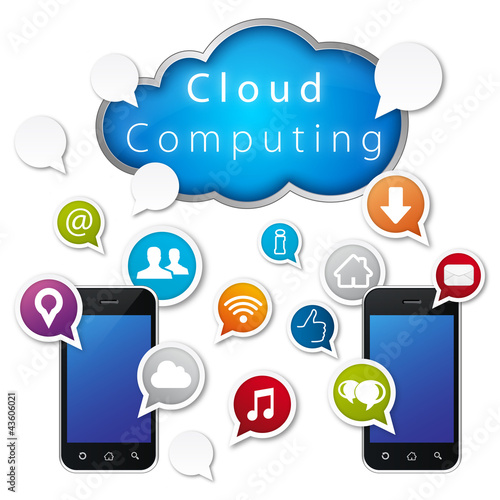 Cloud computing, sharing service