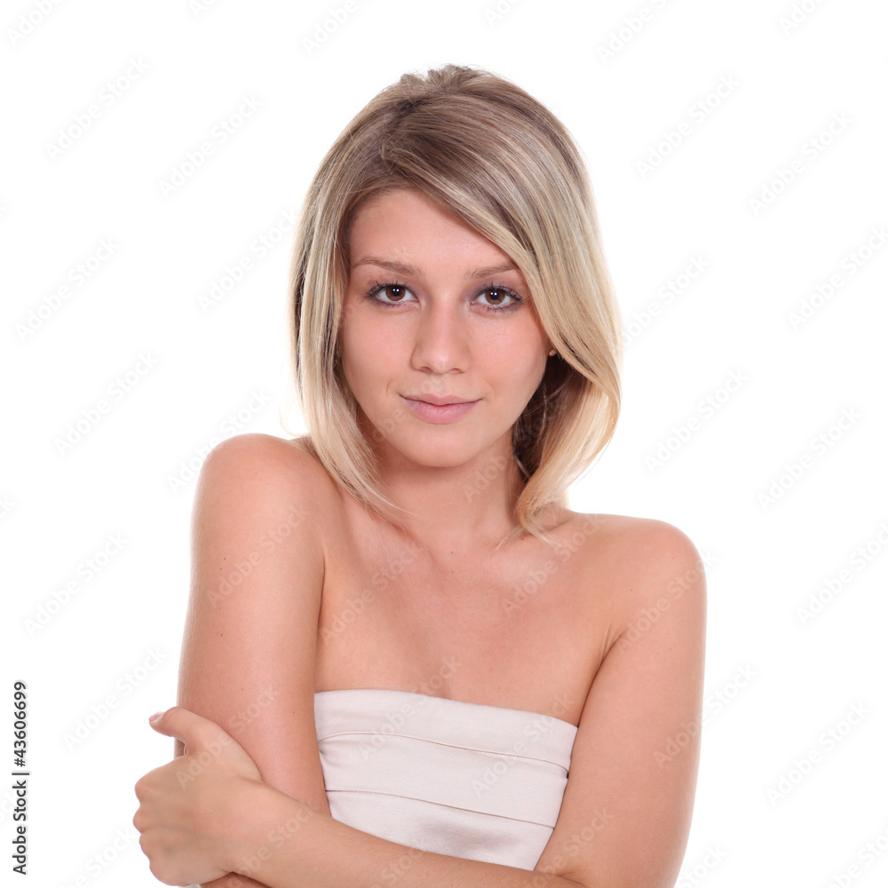 Portrait of beautiful woman Portrait of beautiful woman
