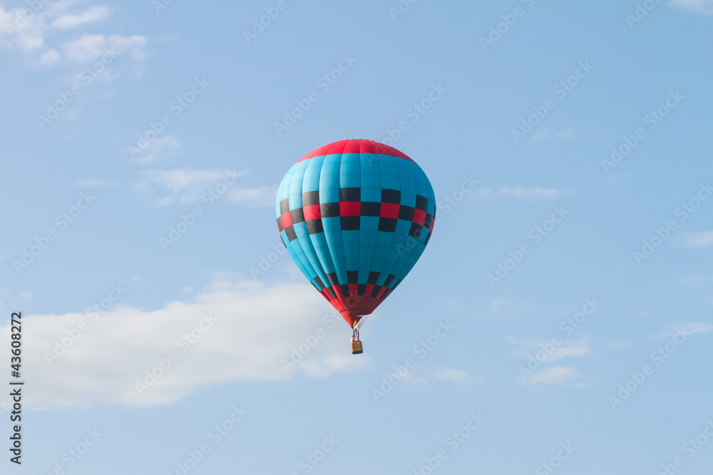 Naklejka premium Hot air balloon