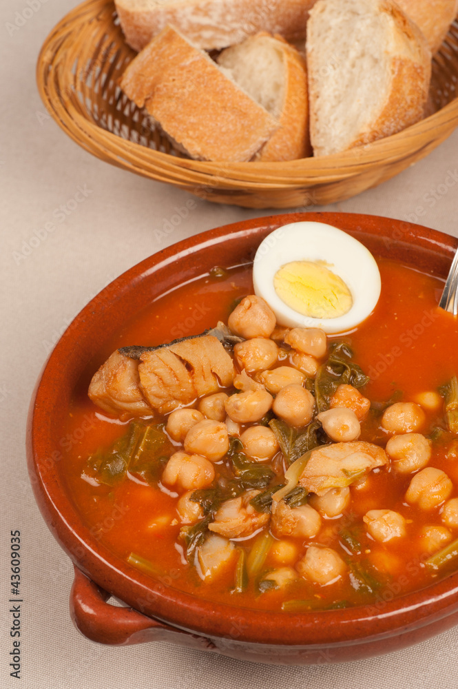 Pot with stew Pot with stew